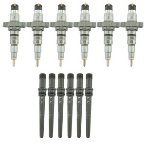 Dodge Remain Injector Pack For 2004.5-2007 5.9L Cummins Stock With Connecting Tubes Industrial Injection