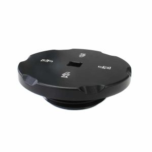 Dodge Front CP3 Access Cover For Cummins Billet Black Anodized Industrial Injection